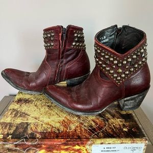 Old Gringo Mini Belinda Women’s Cowboy Boots Red 7.5